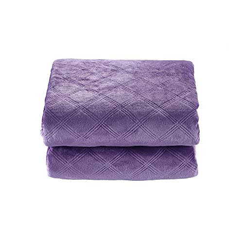 CREVENT Grey Flannel Fleece Throw Blanket for Couch/Sofa/Chair/Bed 50X60 Light Grey Fluffy and Warm Suitable for All Seasons CREVENT Grey Flannel Fleece Throw Blanket for Couch/Sofa/Chair/Bed 50X60 Light Grey Fluffy and Warm Suitable for All Seasons